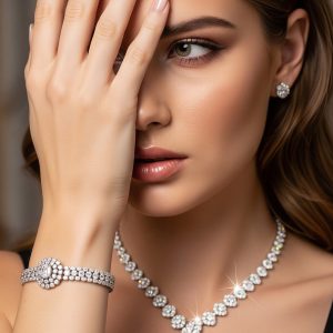 Emerald Royale Diamond Jewelry Set